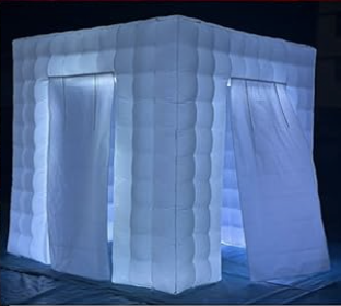 White Enclosed Booth 2